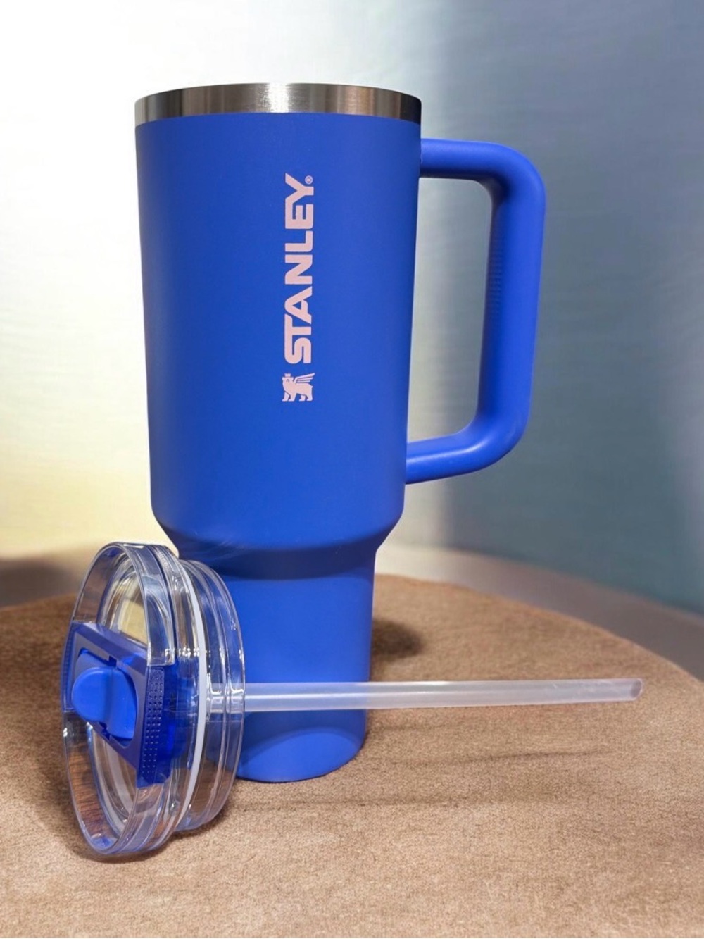 Stanley Quencher ProTour Flip Straw Tumbler 40oz Royal Cobalt Blue Matte
